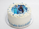 Elsa & Anna - Frozen Edible Image Cake - The Cake People